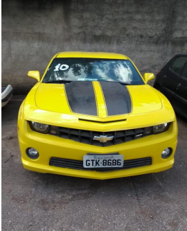 Camaro Amarelo em leilão - Crédito Divulgação Sesp Camaro Amarelo em leilão - Crédito Divulgação Sesp
