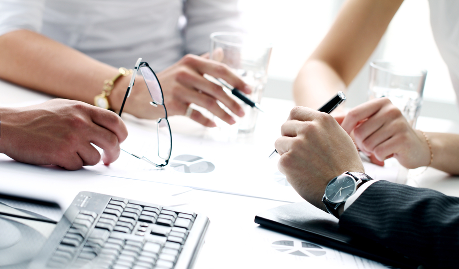 Details of working process at business meeting