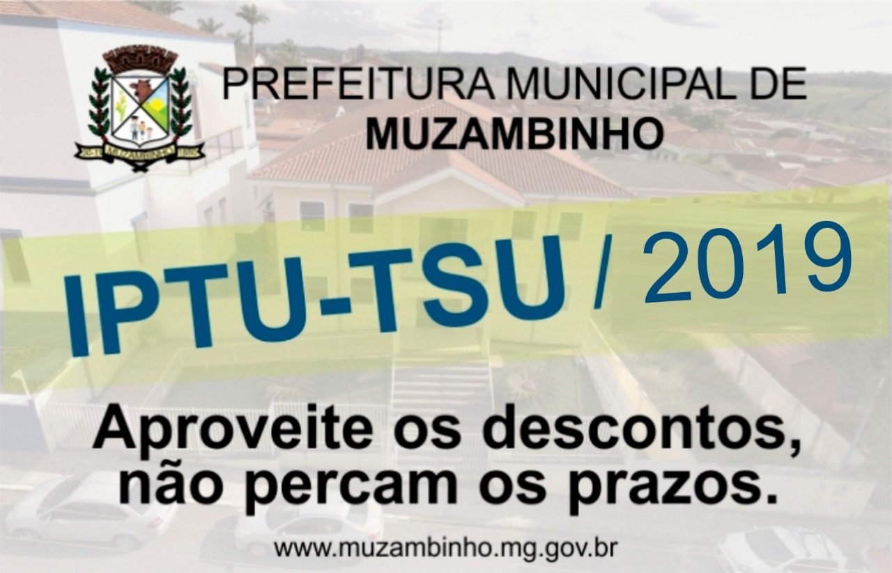 IPTU2019Muzambinho IPTU2019Muzambinho