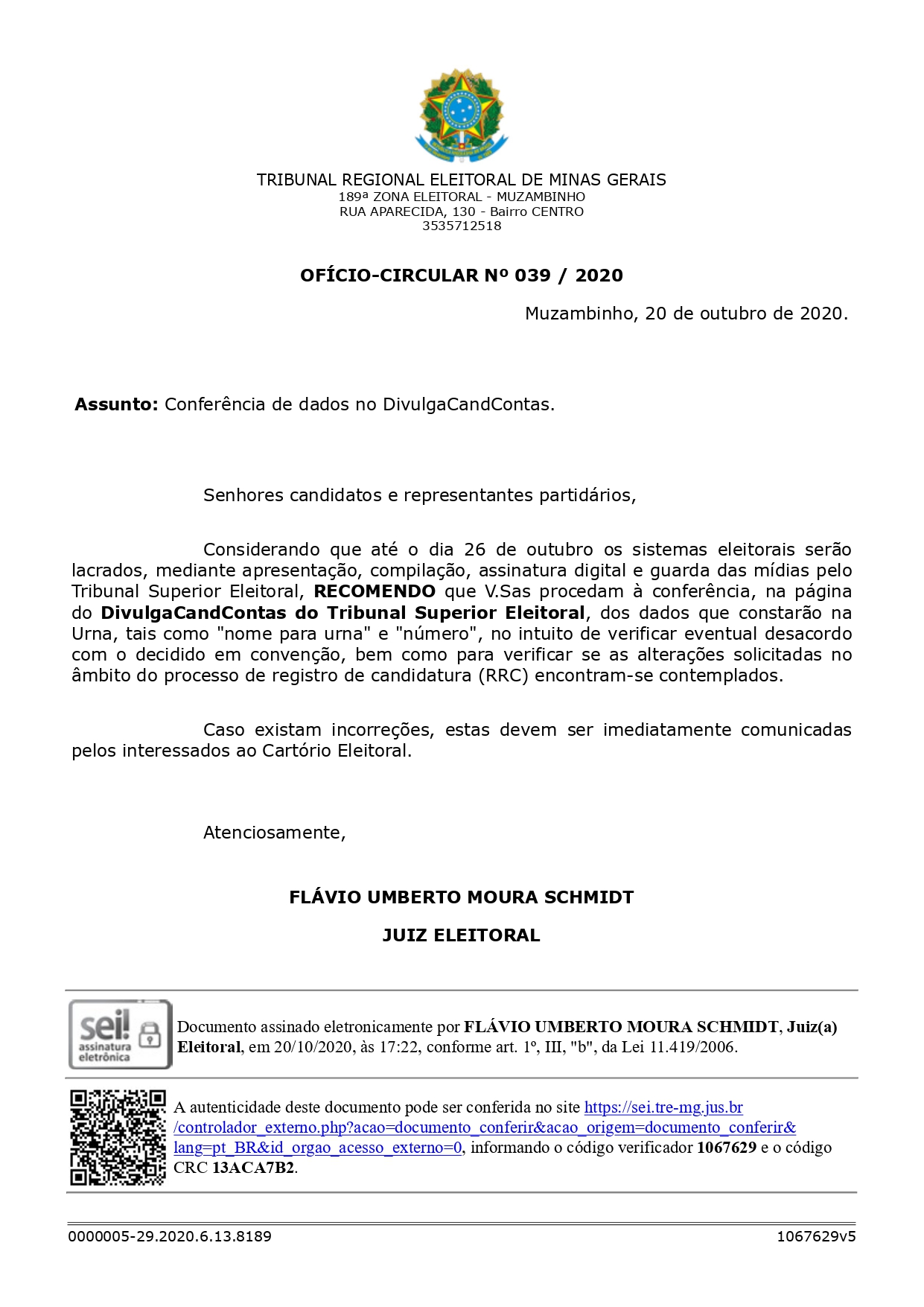 Ofício Circular 39.2020[71042]