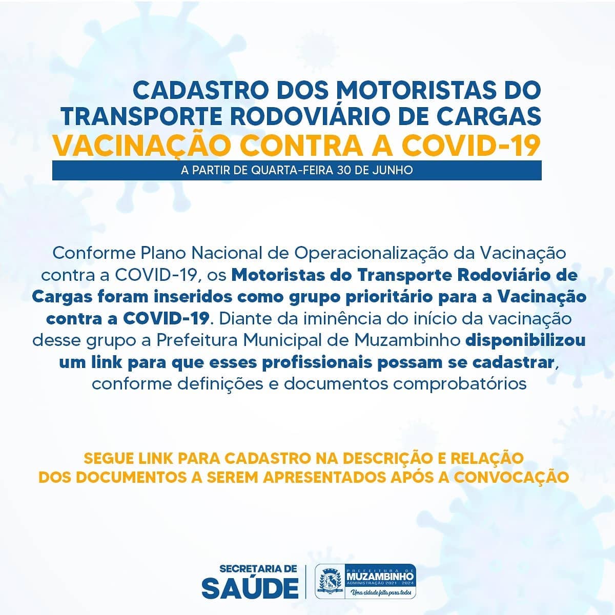 CovidMotoristas CovidMotoristas