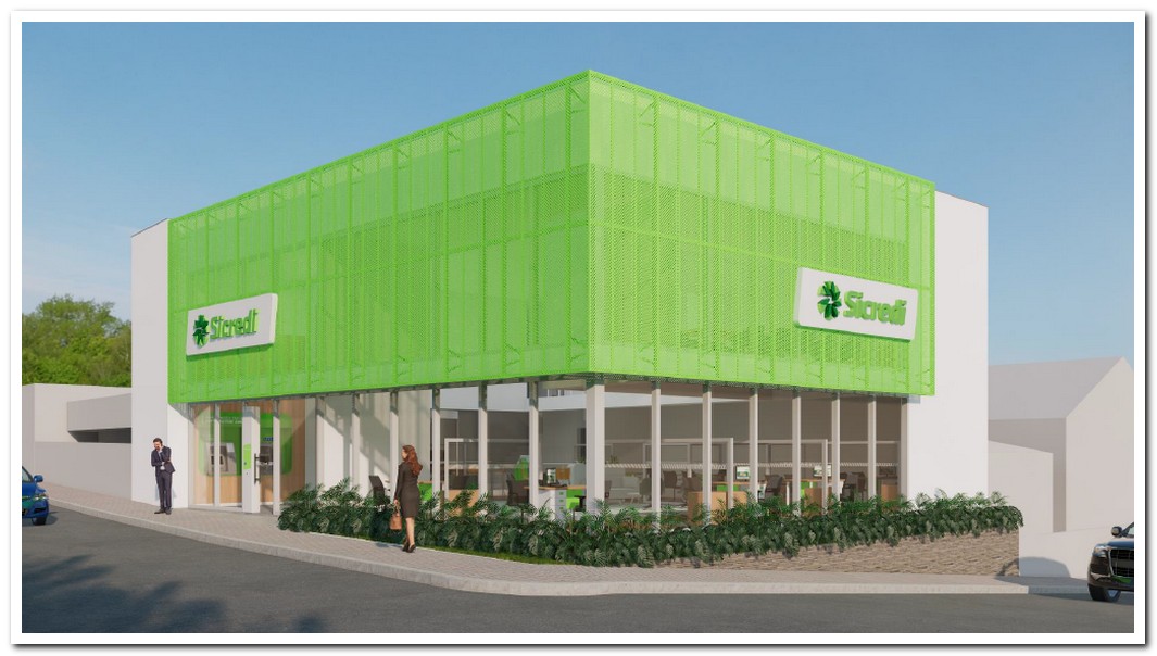 Projeto da agência do Sicredi em Nova Resende Projeto da agência do Sicredi em Nova Resende