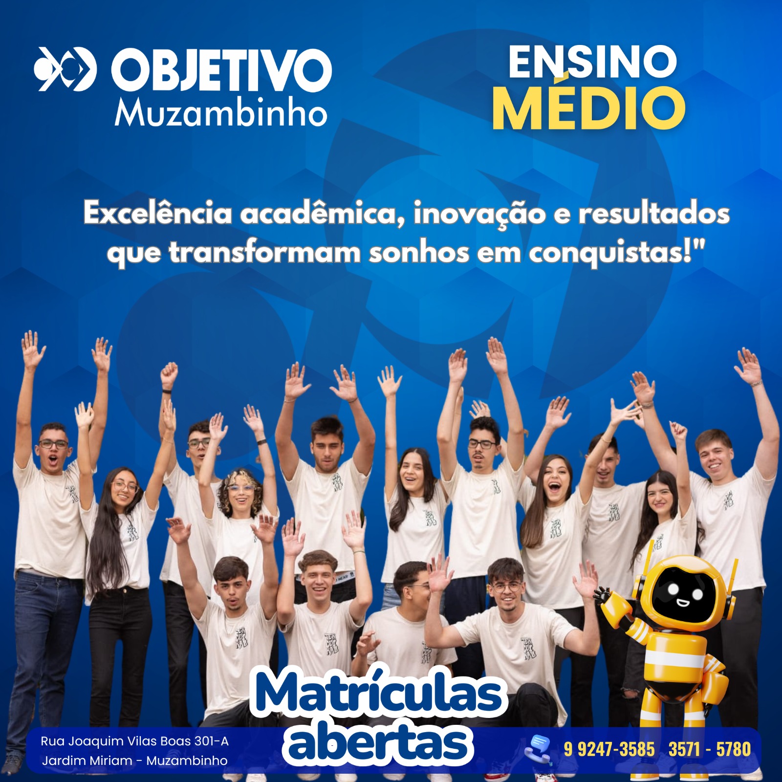 Venha para o Ensino Médio do Colégio Objetivo! - Muzambinho.com