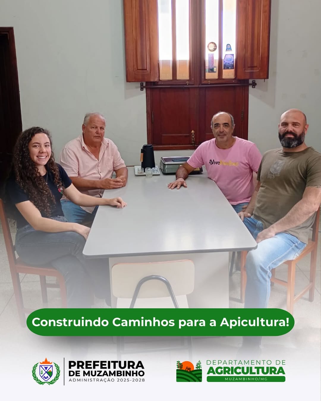 No dia 20 de agosto de 2025, tivemos a satisfação de receber no Departamento de Agricultura o Dr