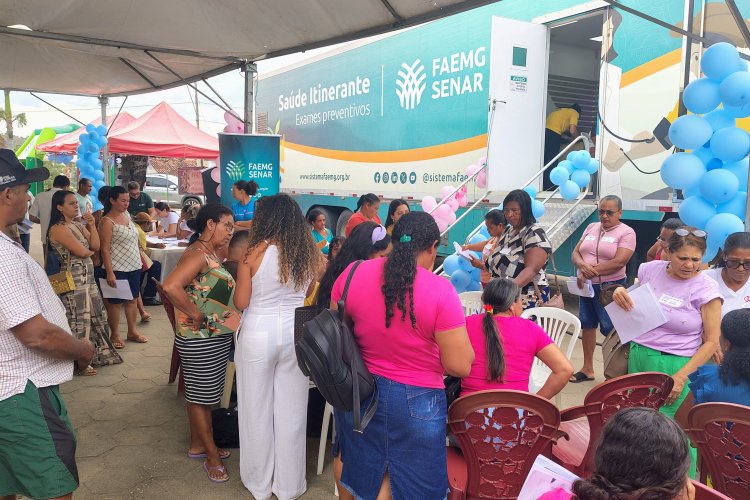 Saúde Itinerante ultrapassa 13 mil atendimentos em 2025