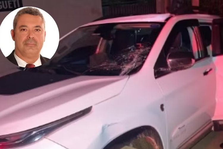 Vereador atropela, foge e é preso