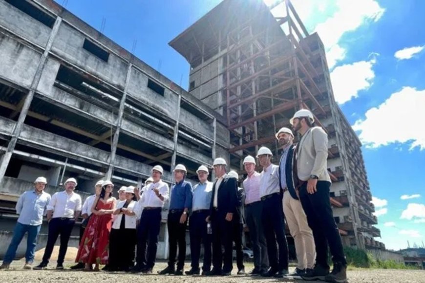 Obras do hospital retomadas em JF
