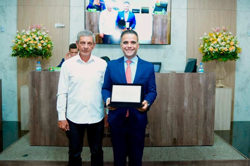 Presidente da OAB-MG recebe título de Cidadão Honorário em São Gonçalo do Sapucaí