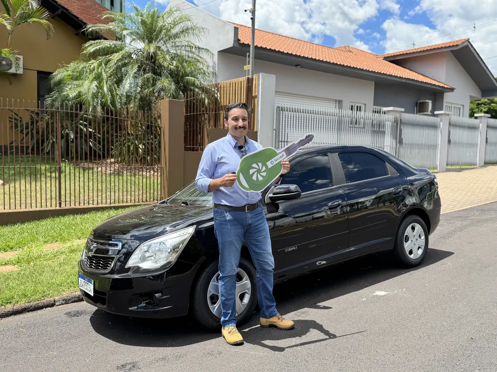 Marcelo de Lima financiou seu carro de forma rápida, pelo aplicativo