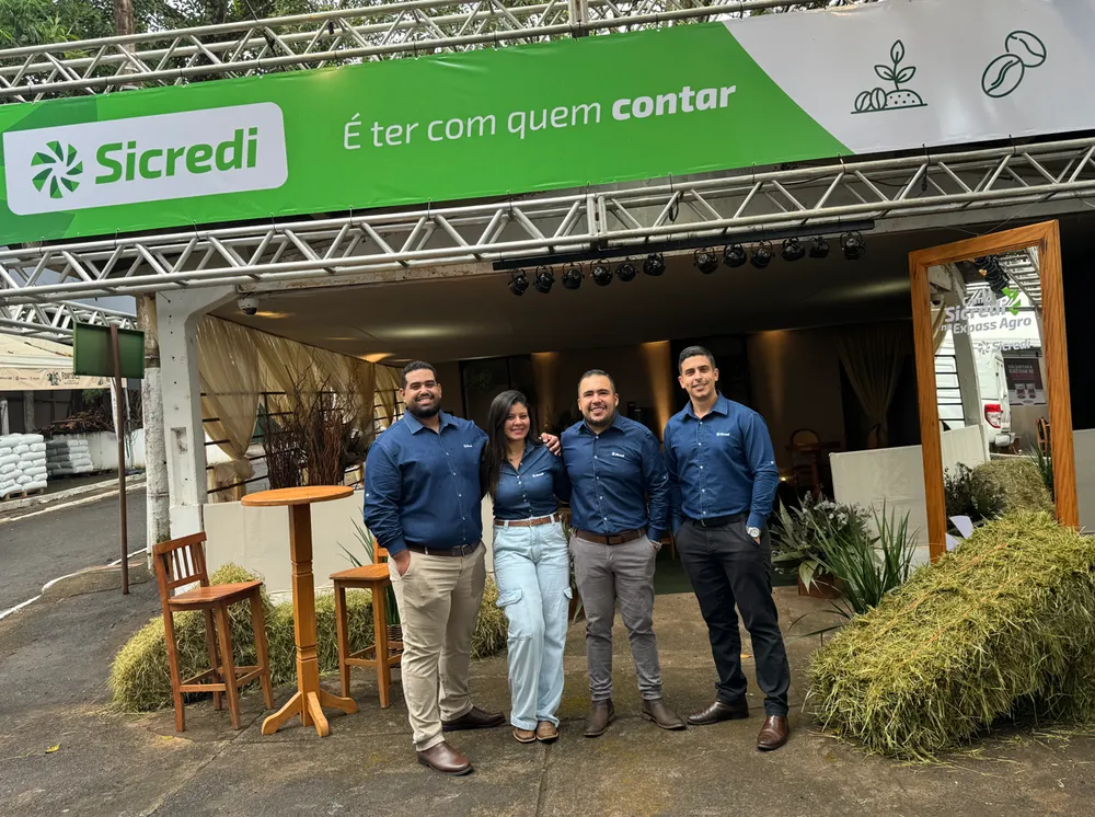Equipe do Sicredi presente na Expass Agro 2026