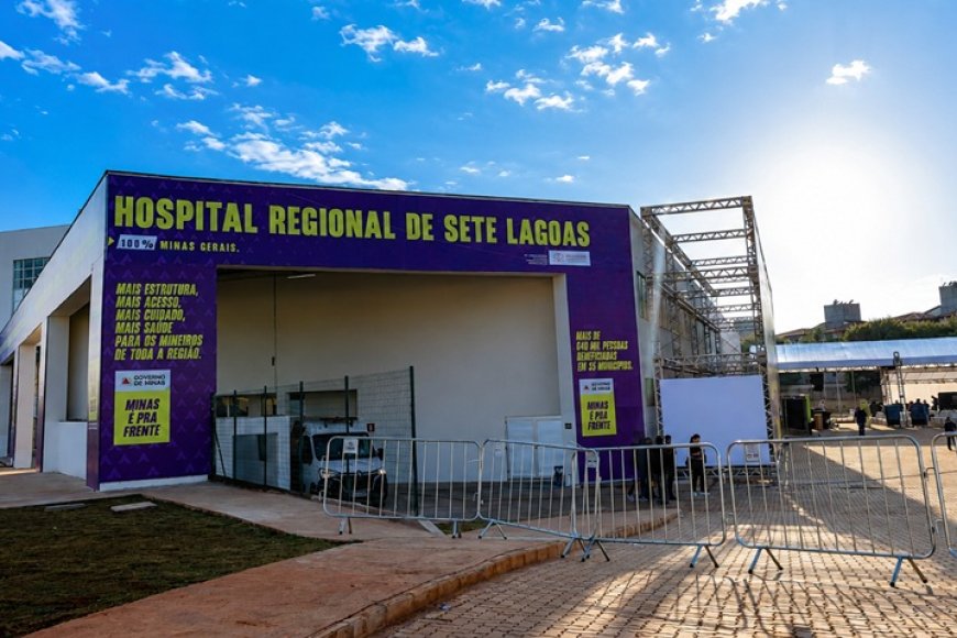 Obras do Hospital de Sete Lagoas concluídas