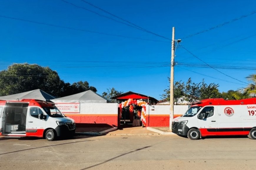 Norte recebe novas ambulâncias do Samu Norte recebe novas ambulâncias do Samu