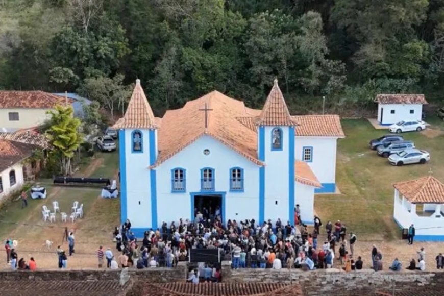 Uma das igrejas mais antigas de Minas reabre Uma das igrejas mais antigas de Minas reabre