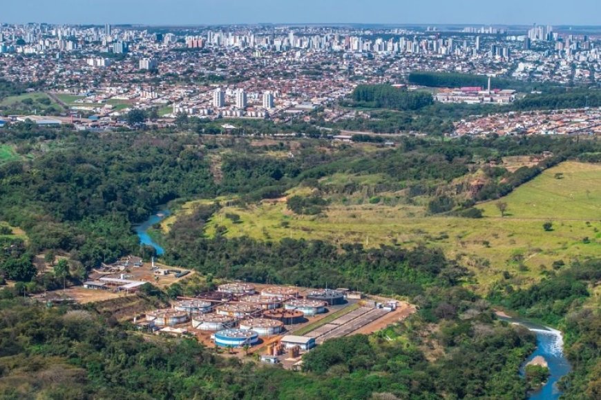 Nova Estação de Tratamento de Esgoto em Uberlândia Nova Estação de Tratamento de Esgoto em Uberlândia
