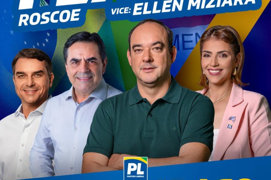 PL oficializa candidatura de Flávio Roscoe ao governo de Minas em evento nesta segunda-feira PL oficializa candidatura de Flávio Roscoe ao governo de Minas em evento nesta segunda-feira