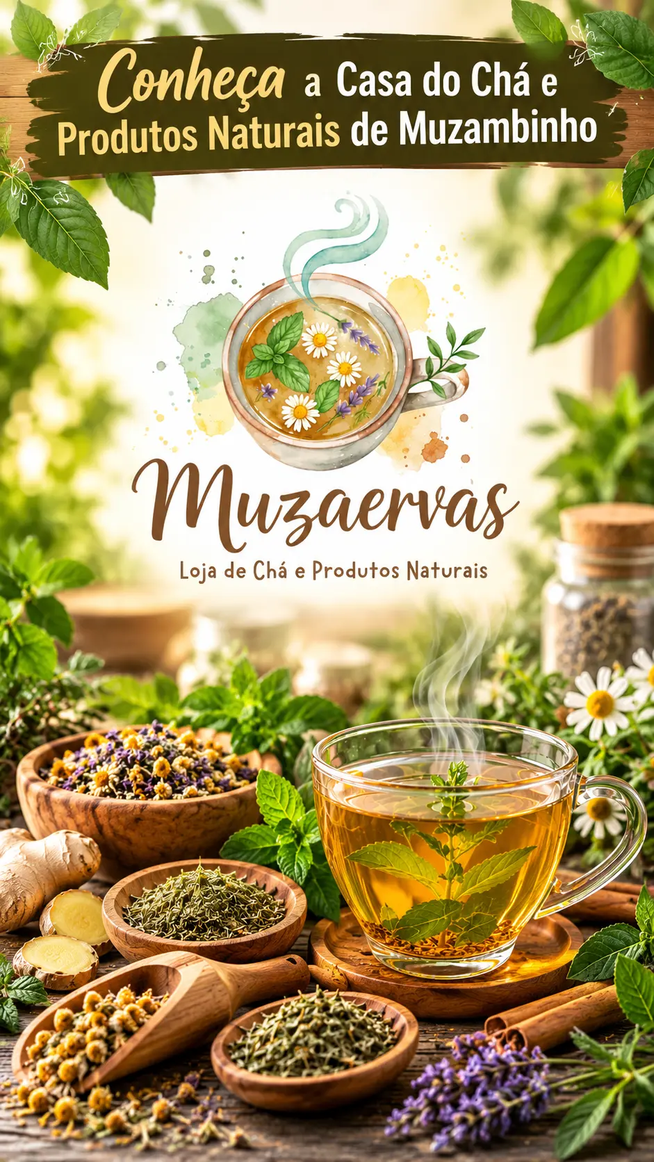 Casa do Chá Muzaervas e Produtos Naturais Casa do Chá Muzaervas e Produtos Naturais