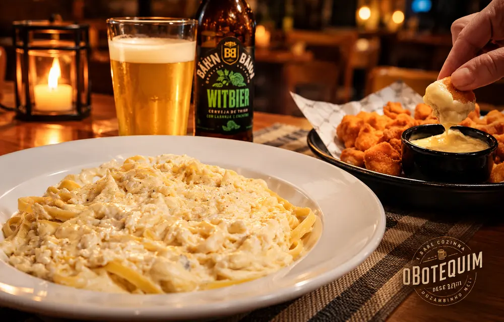 Petiscos e Massa no Botequim