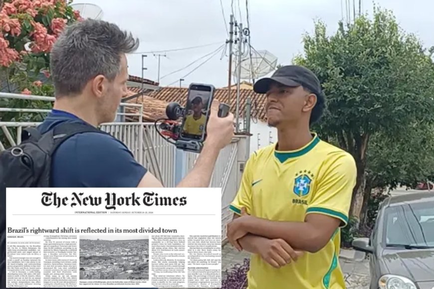 Polarização em Nanuque ganha página no NYT Polarização em Nanuque ganha página no NYT